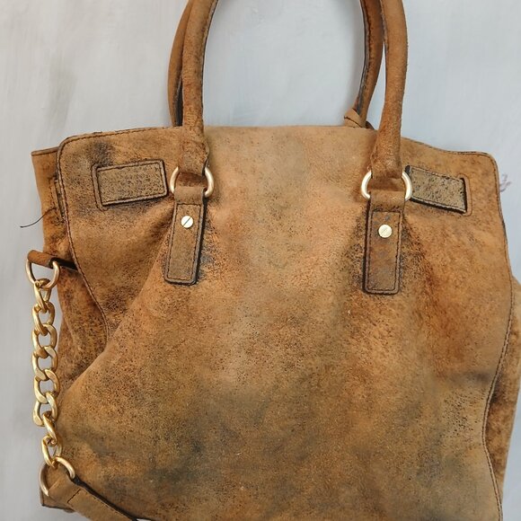 Michael Kors Distressed Satchel & Wallet - Picture 10 of 16